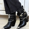 Riggins Western Harness Bootie - Black
