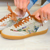 Destiny Platform Sneakers - Floral Taupe