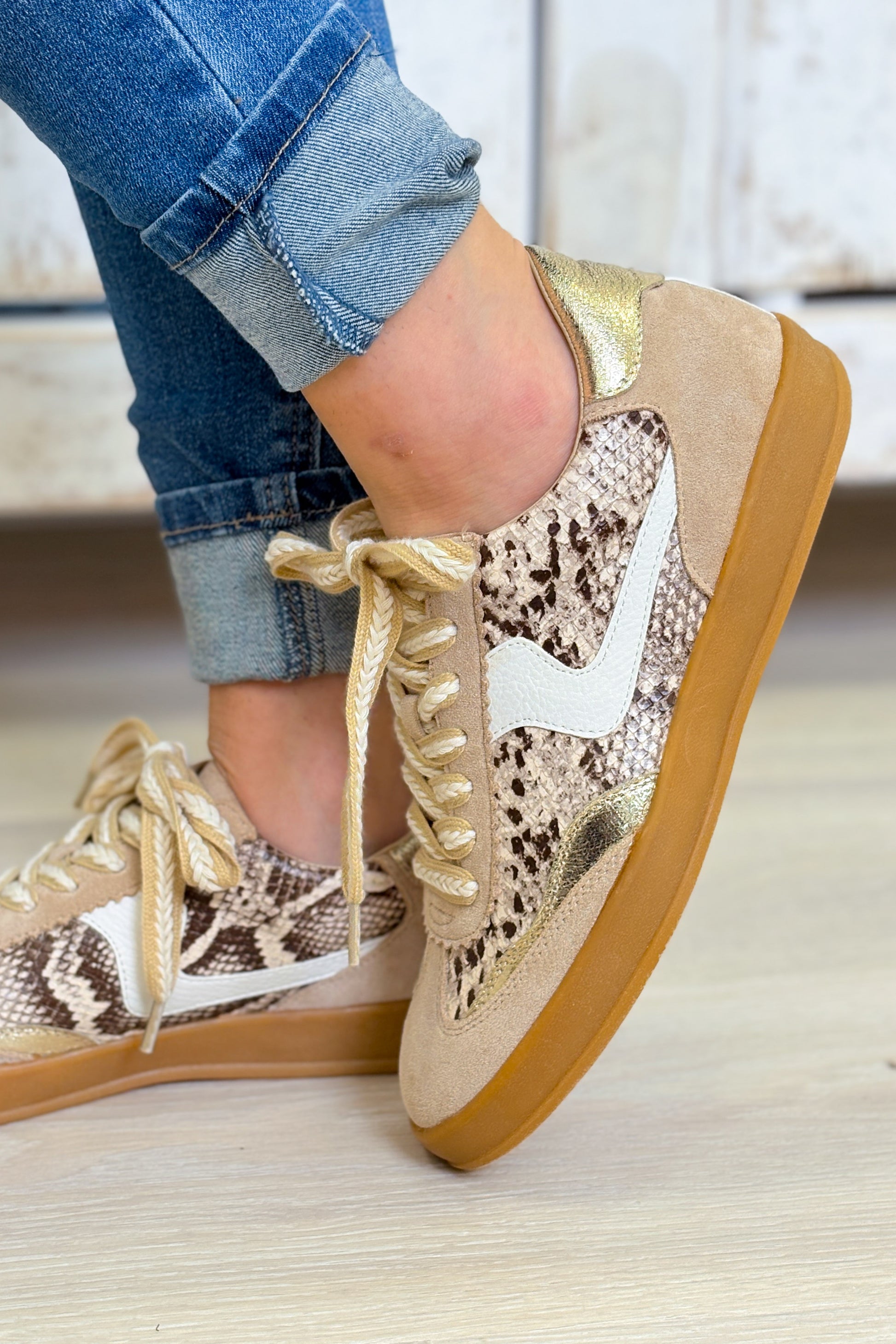 Destiny Platform Sneakers - Snake