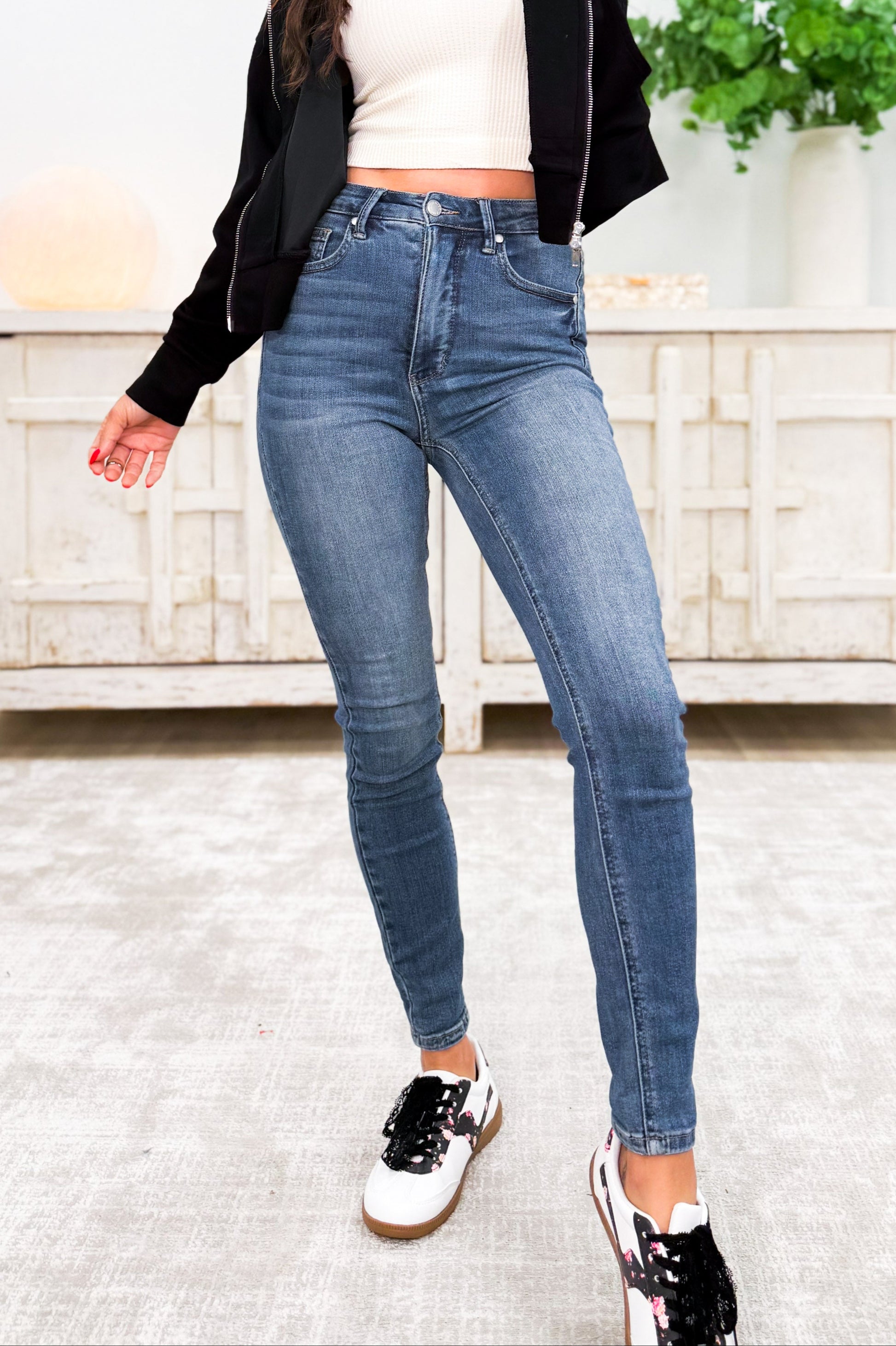 Tummy Tuck By Judy Blue - High Rise Tummy Control Skinny Jeans