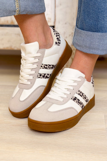 Lisa Gum Sole Sneakers - Leopard