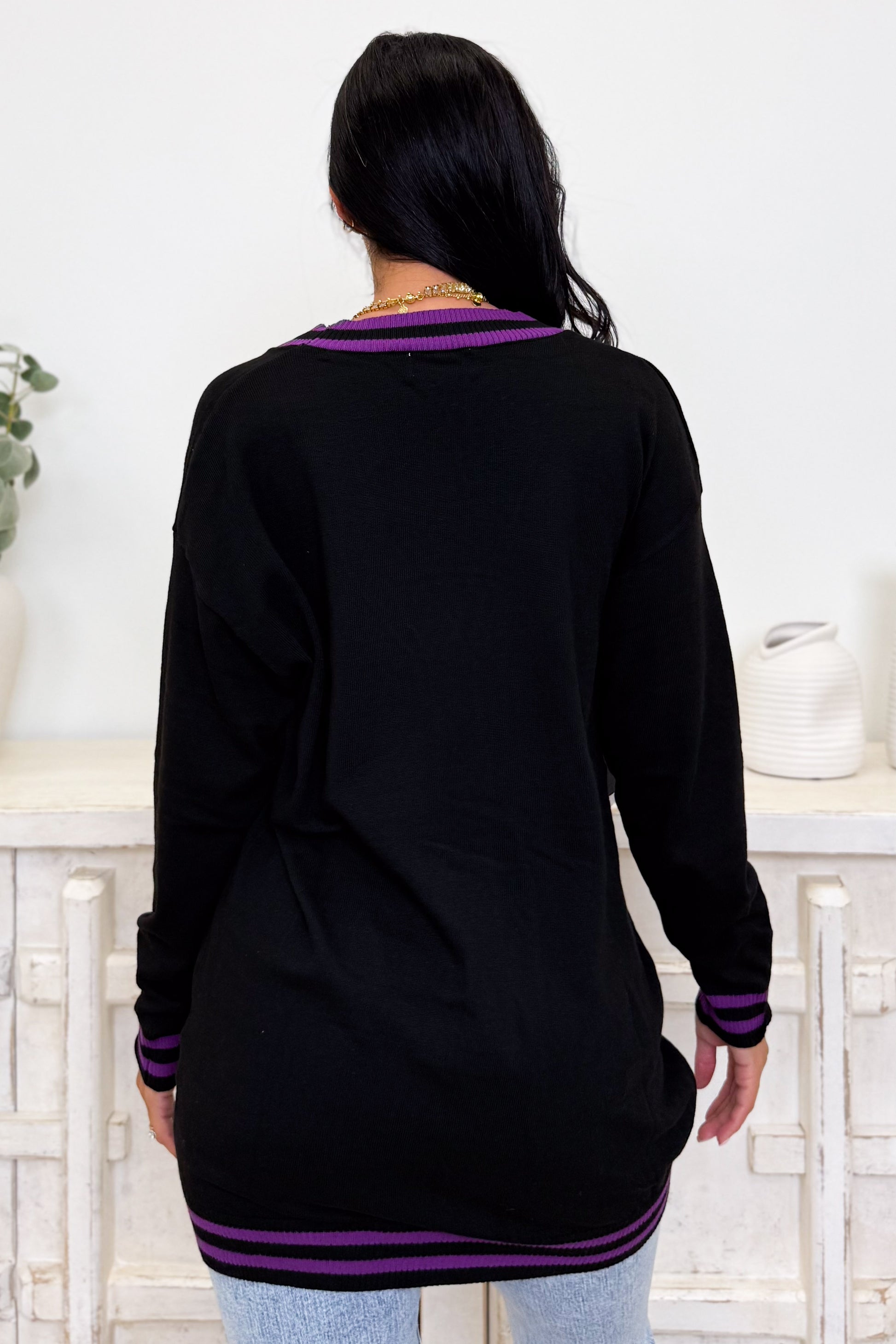 Sugar And Spooks Bow Cardigan