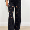 Petal Perfect By Denim BAR - Wide Leg Jeans