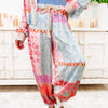 Hip & Humble Joggers - Pink Multi