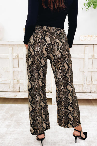 Wild Strike Barrel Pants - Snake