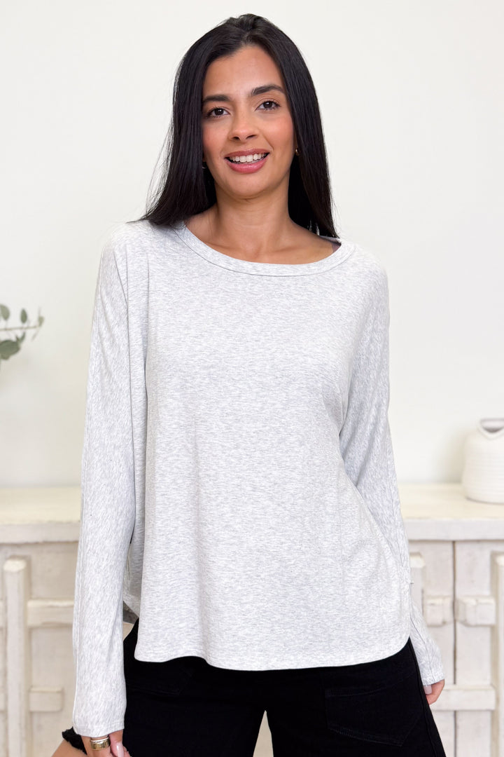 Share Your Love Long Sleeve Top - 2 Colors!