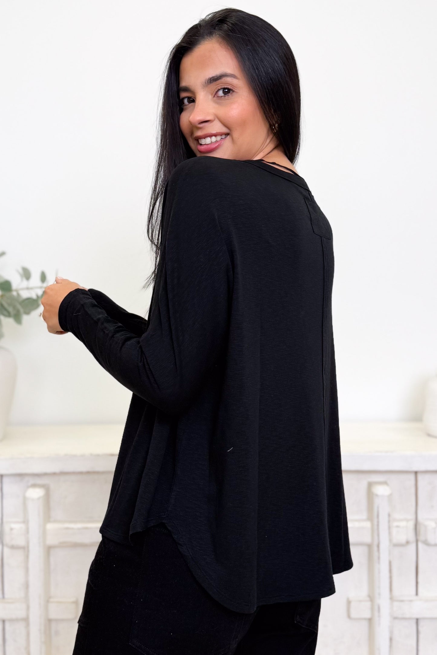 Share Your Love Long Sleeve Top - 2 Colors!