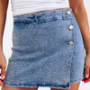 Southern Belle By Denim BAR - Denim Skort - Light Wash