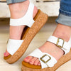 Blowfish Magical Platform Sandal - White