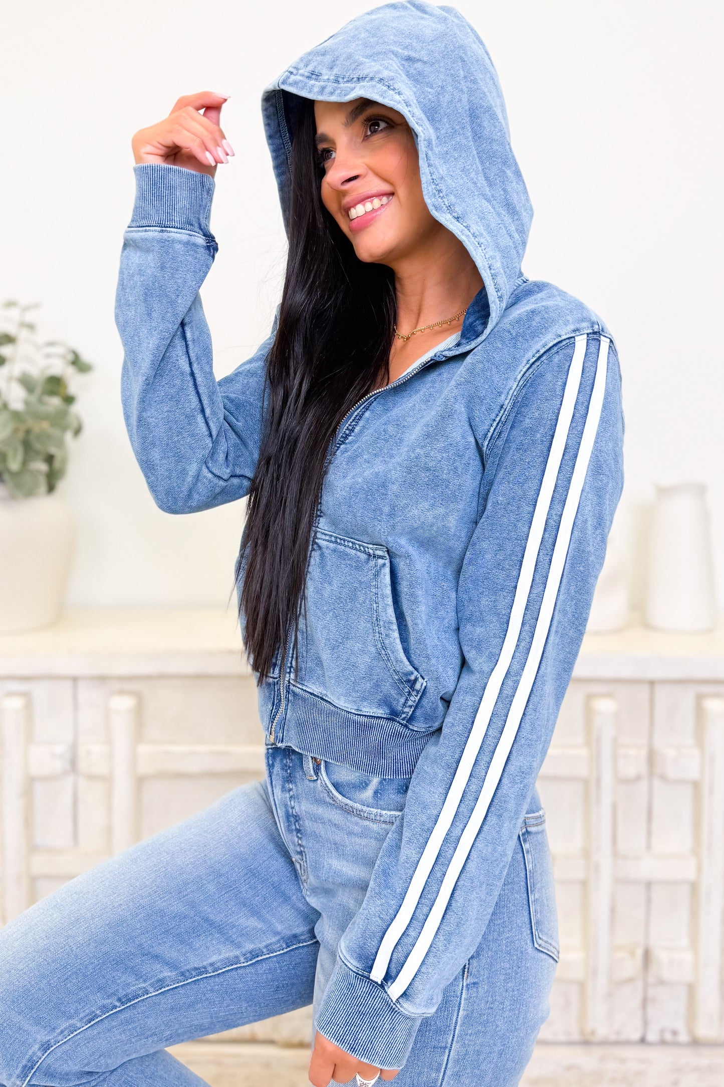 What's It To You Hooded Jacket