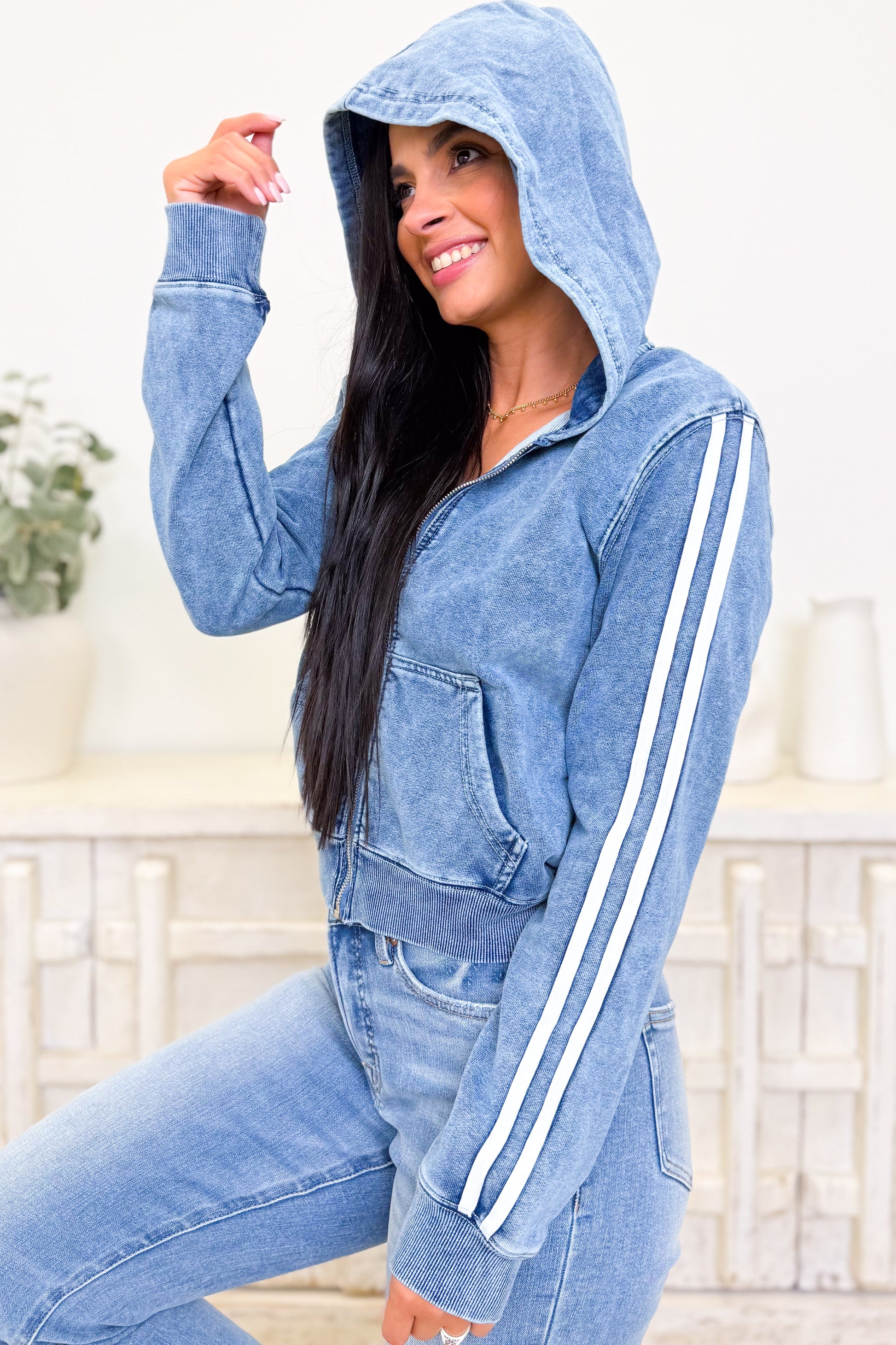 What's It To You Hooded Jacket