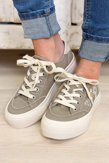 Blowfish Sadie Sun Sneakers - Grey Mist