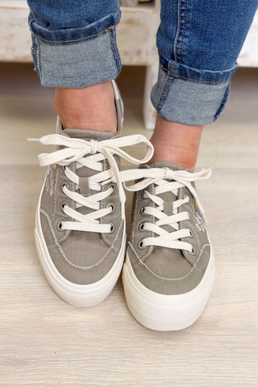 Blowfish Sadie Sun Sneakers - Grey Mist