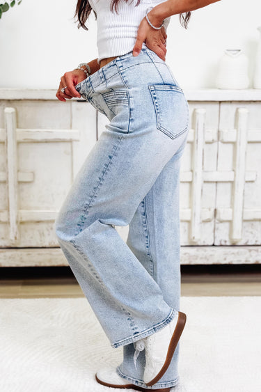 Prime Time by The Denim BAR  - Wide Leg Jeans - 3 Inseams