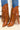 Cattle Fringe Western Boots - Tan