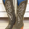 Nia Western Boots - Olive Green