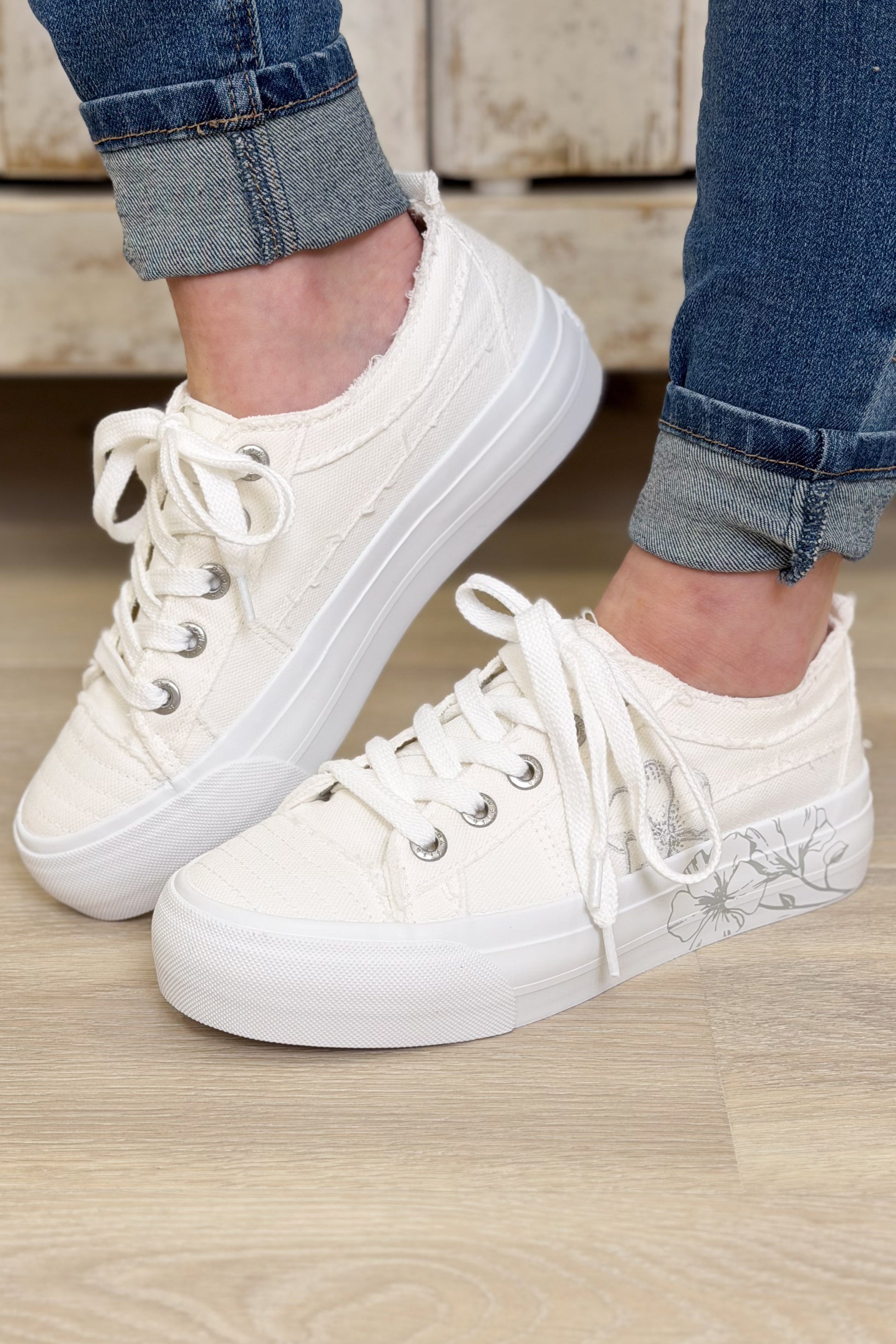 Blowfish Sadie Sun Sneakers - White