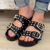 MIA Quennie Platform Sandals - Black