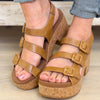 Move Platform Sandals - Taupe