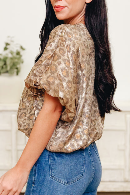 On The Go Leopard Top