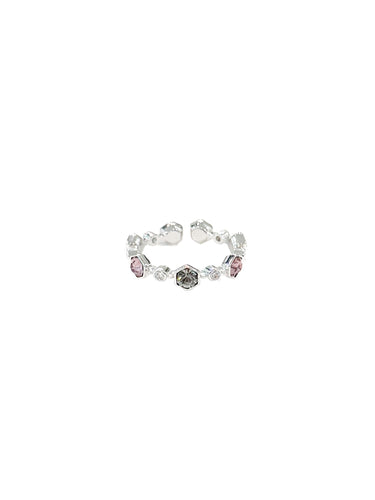 Melodie Ring - Silver Moon Blush