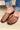 Wayne Lattice Weave Jelly Slip On - Dark Brown