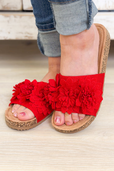 Corky's Wild Child Sandals - Red