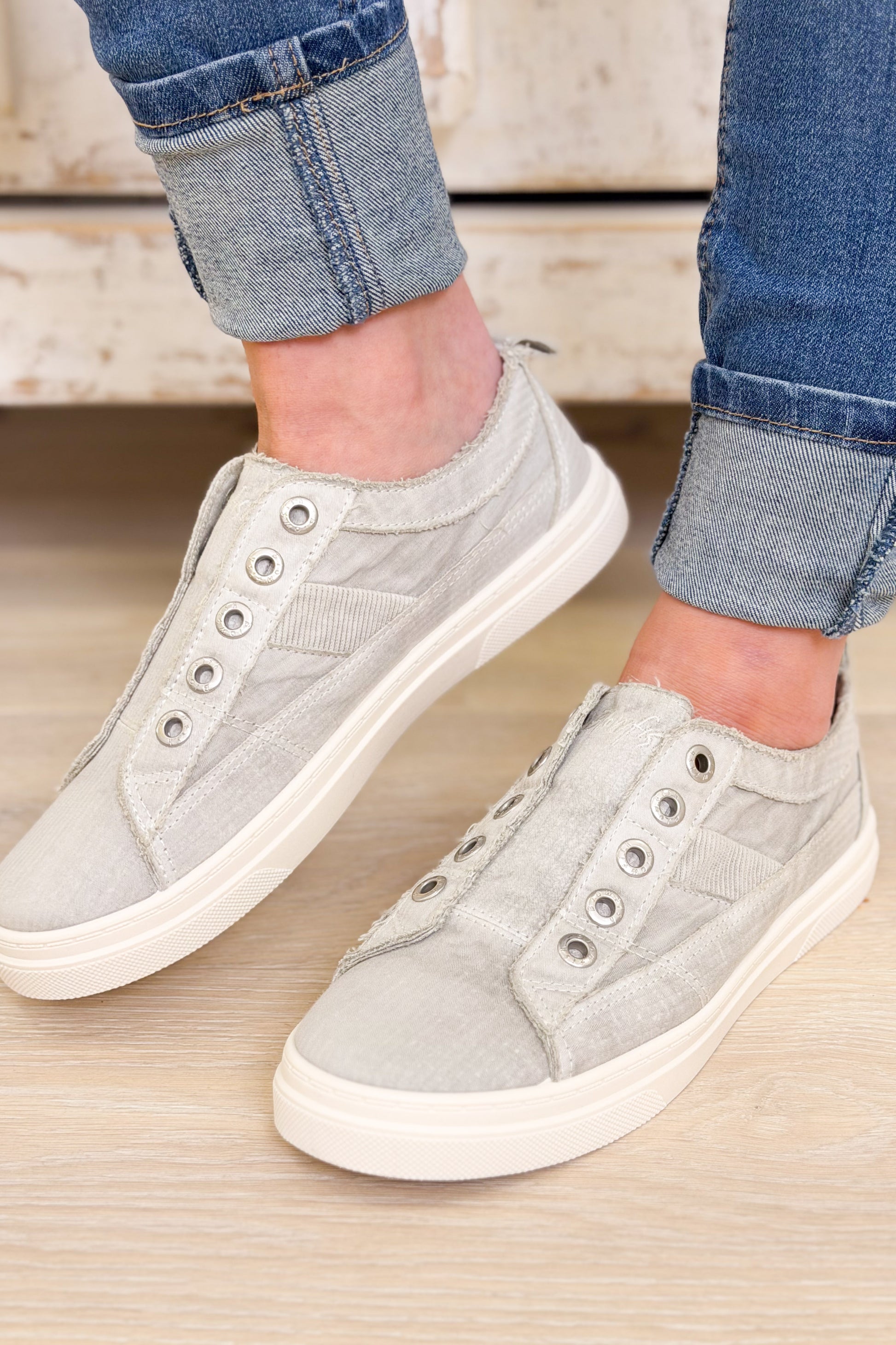 Blowfish Hangout Sneakers - Washed Grey
