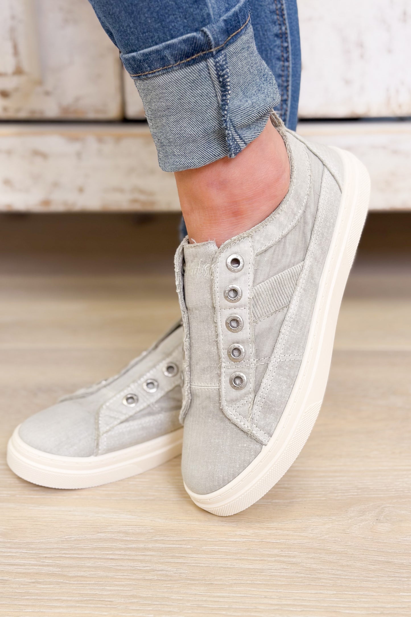 Blowfish Hangout Sneakers - Washed Grey