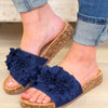 Corky's Wild Child Sandals - Navy