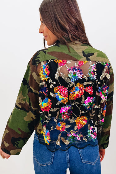 Hidden Gems Camo Shacket