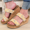 Corky's Total Knockout Wedge - Raffia