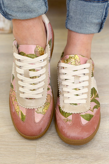 Kyla Floral Classic Low Top Sneakers
