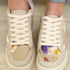 Tammi Floral Sneakers - Light Grey