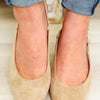 Kitty Suede Slingback Heels - Beige