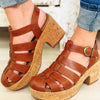 Corky's Fishin For A Compliment Platform Heels - Bourbon