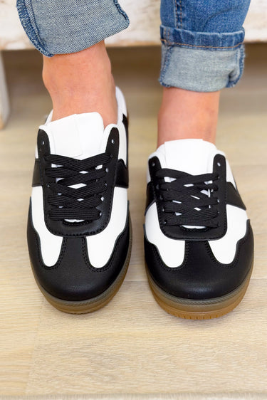 Gana Slip On Mule Sneakers - Black
