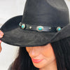 Western Suede Cowgirl Hats - 2 Colors!