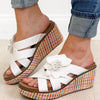 Corky's Heartbreaker Platform Sandals - White