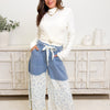 Love Layered Pants - Light Denim Multi
