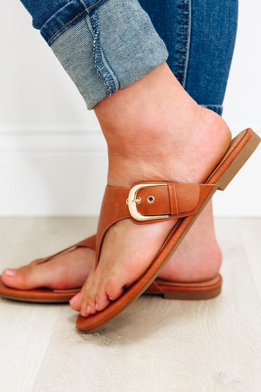 Corky's What's The Gossip Sandals - Cognac