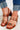 Malia Gold Embellish Block Heels - Tan