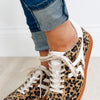 Xena Everyday Comfort Lace Up Sneaker - Leopard White
