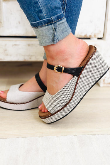 Corky's Treat Yourself Wedge - Black Combo