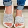 Corky's Its Official Slides - Clear Rhinestone