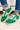 Shu Shop Poppy Sneakers - Green Suede