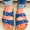 Corky's Rumor Has It Platform Sandals - Americana