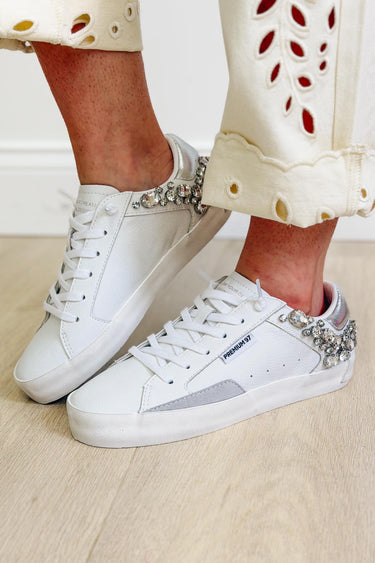 Vintage Havana Premium Sneakers - White Grey