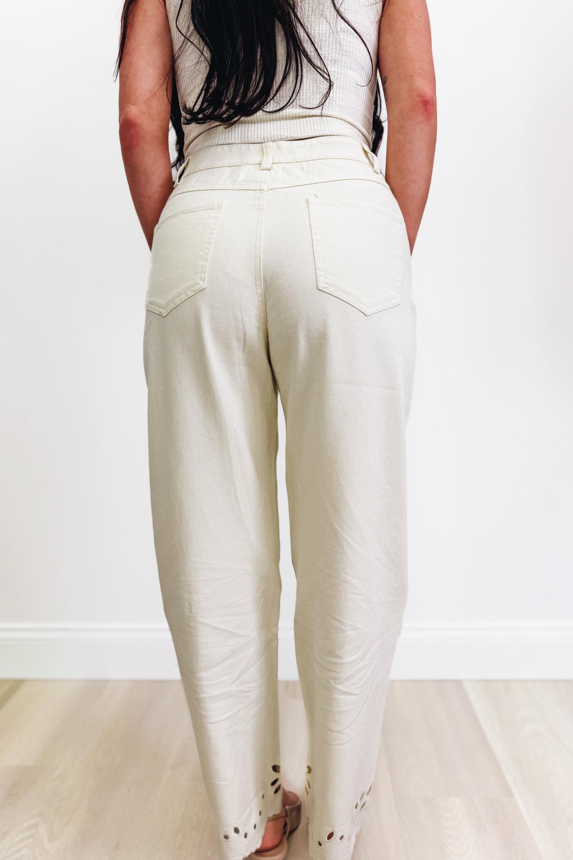 Greater Plan By Mystree - Floral Straight Leg Jeans - 2 Colors!