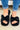 Comfy Furry Slide Slippers - Black